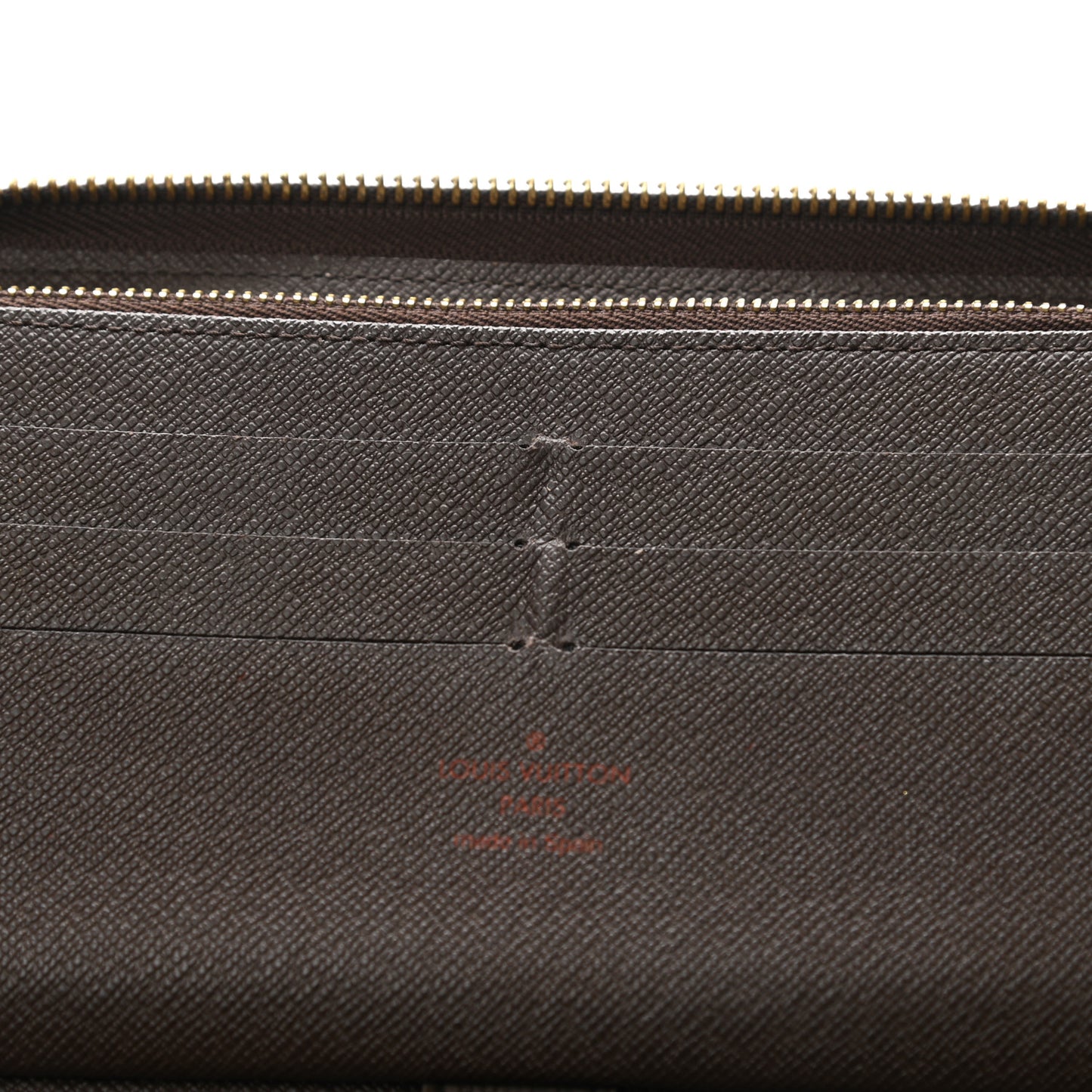 Damier Ebene Zippy Organizer Wallet