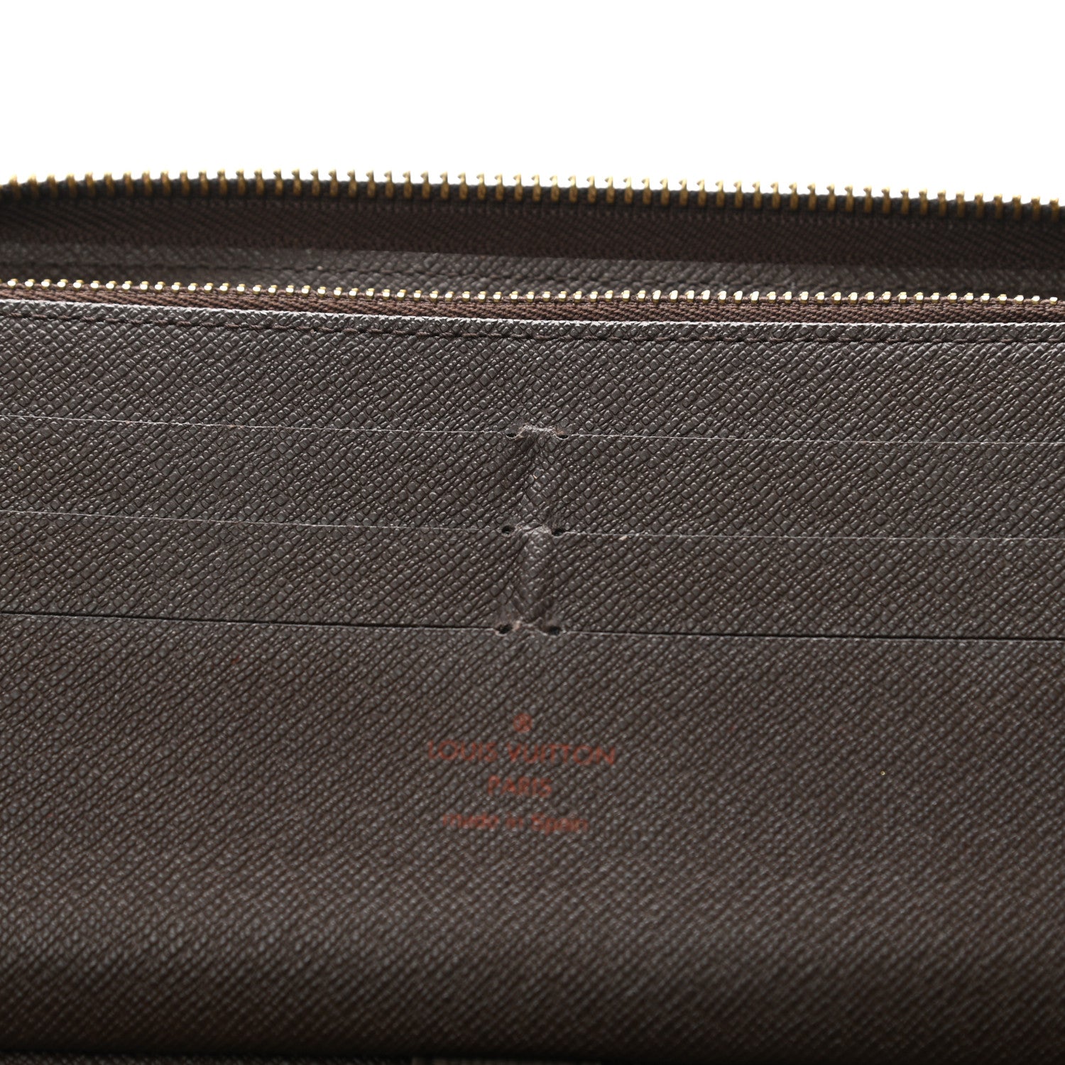 Louis Vuitton Damier Ebene Zippy Organizer Wallet 8 of 14
