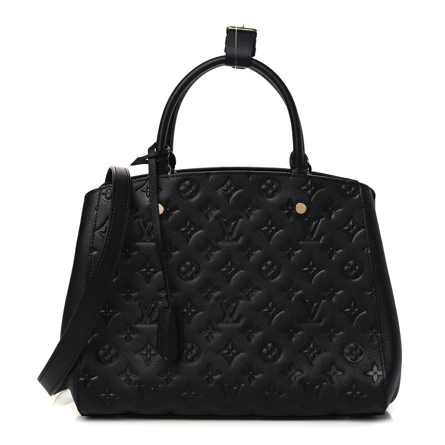 Louis Vuitton Empreinte Montaigne MM Black 1 of 6