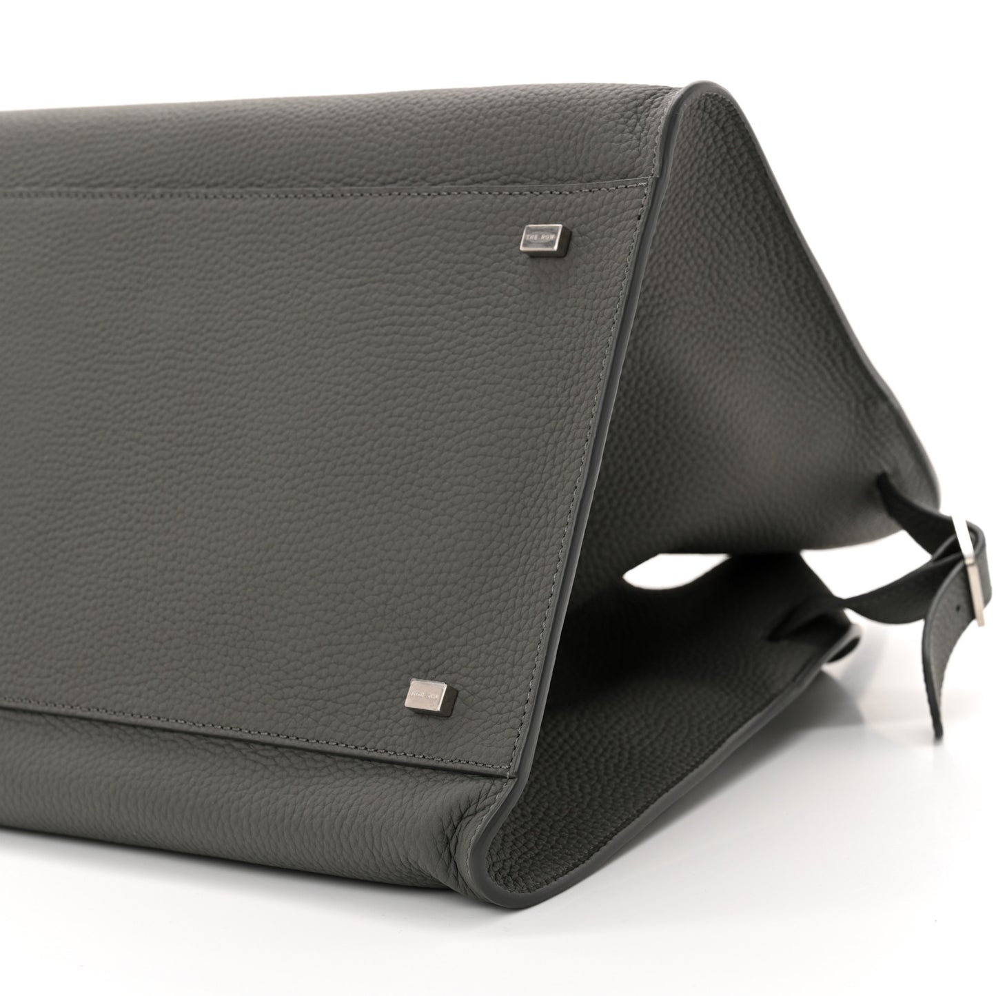 Matte Grained Calfskin Soft Margaux 15 Timouse Grey