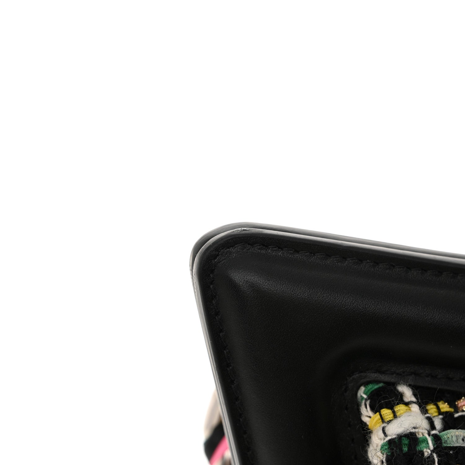 Alexander McQueen Tweed The Peak Small Chain Bag Multicolor 12 of 12