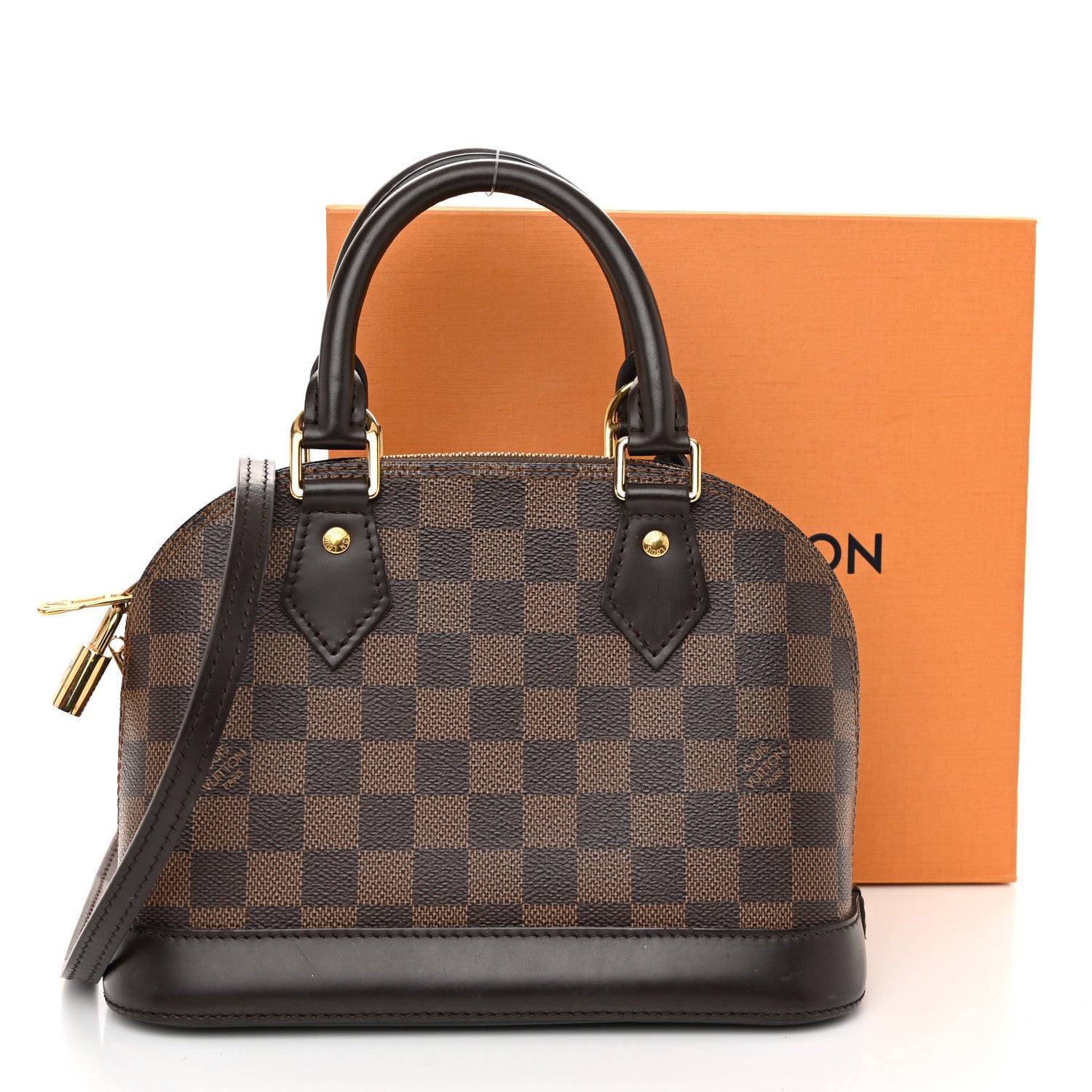 Louis Vuitton Damier Ebene Alma BB 10 of 10