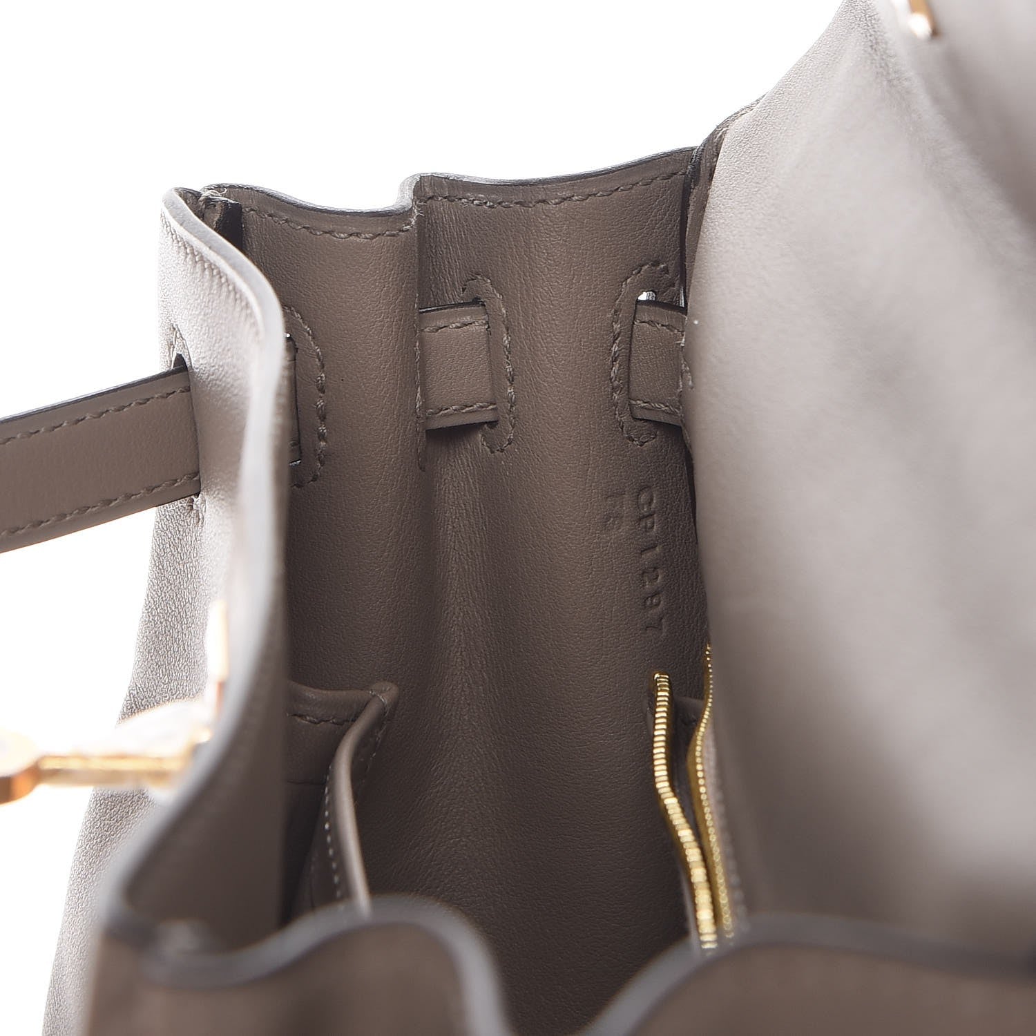 Hermes Swift Kelly Retourne 25 Gris Asphalte 21 of 34