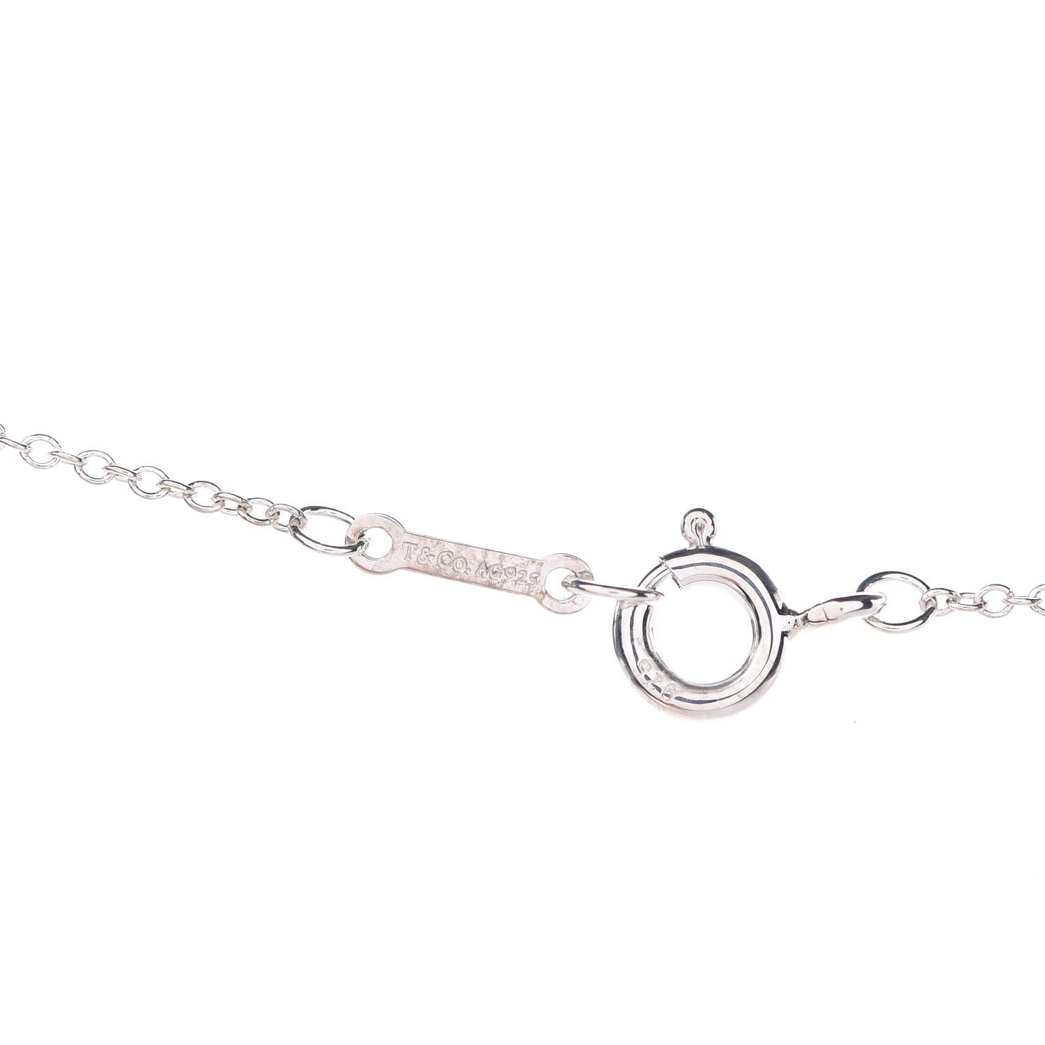 Tiffany Sterling Silver Paloma Picasso Crown of Hearts Cross Pendant Necklace 5 of 7