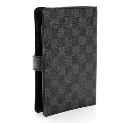 Louis Vuitton Damier Graphite Medium Ring Agenda Cover 3 of 9