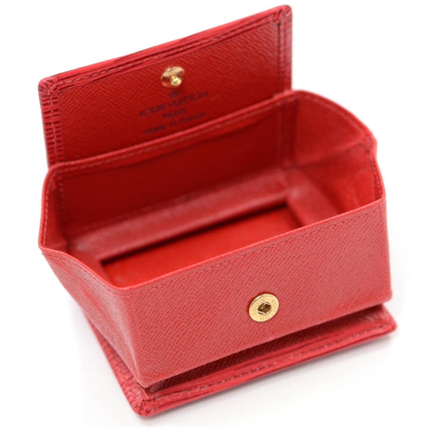 Epi Porte-Monnaie Boite Coin Purse Red