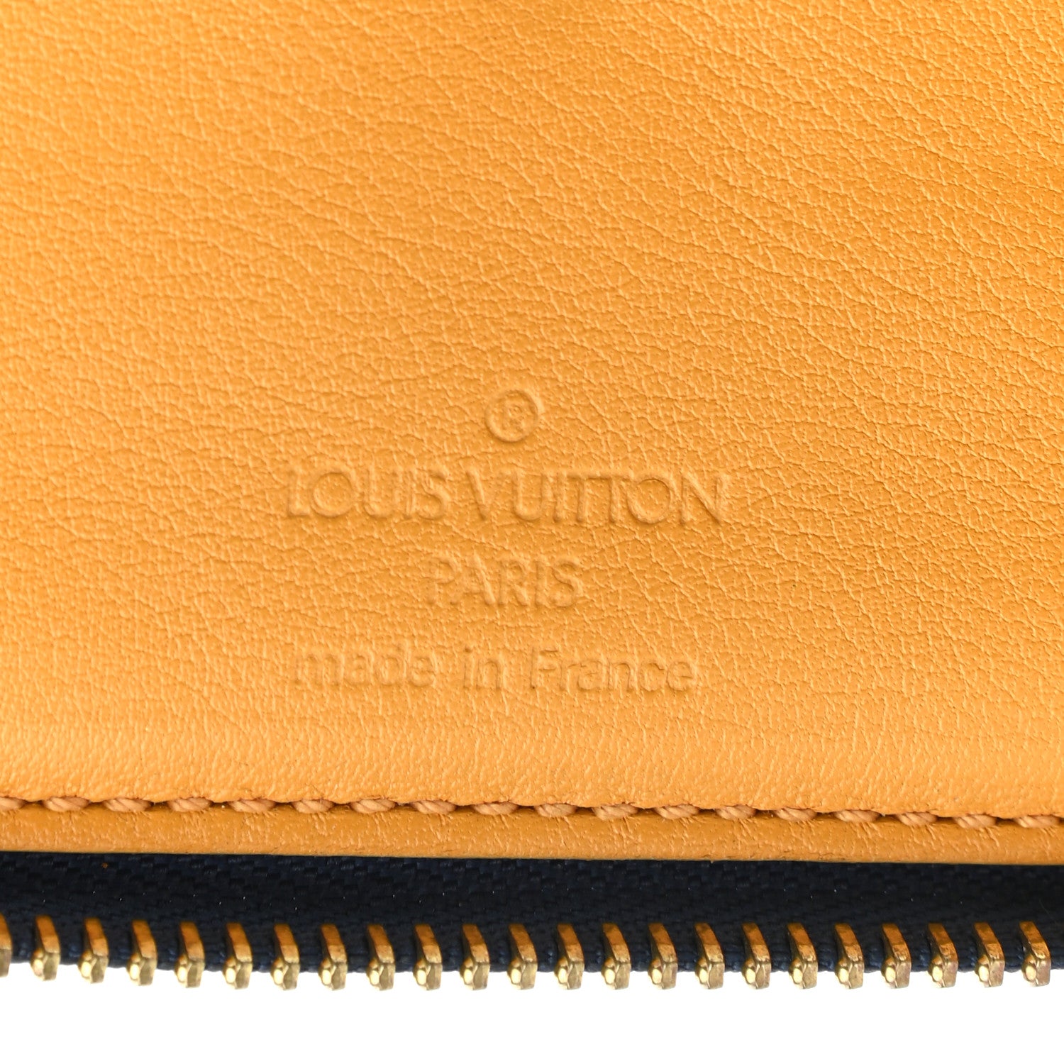 Louis Vuitton Denim Zip Compact Wallet Blue 6 of 8
