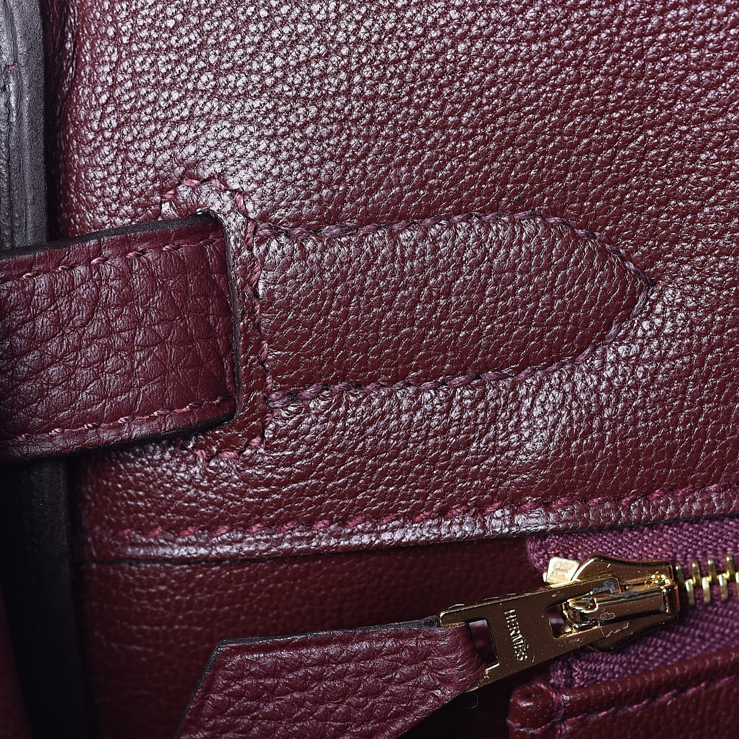 Hermes Togo Birkin 30 Bordeaux 9 of 32