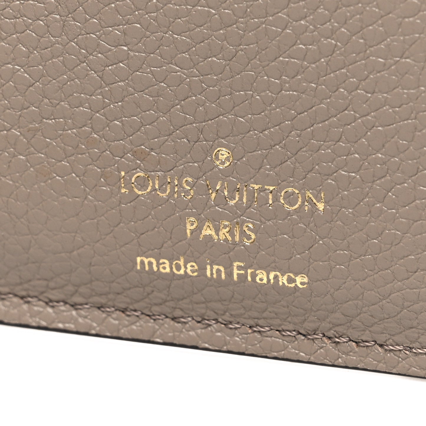 Empreinte Monogram Giant Victorine Wallet Tourterelle Creme