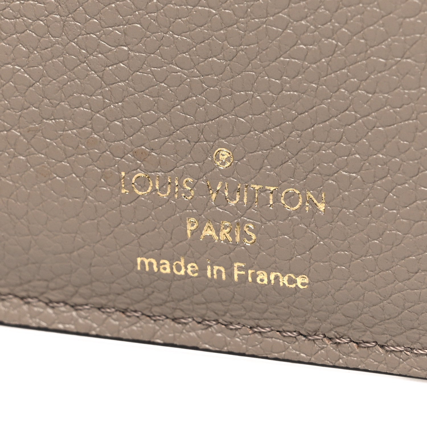 Louis Vuitton Empreinte Monogram Giant Victorine Wallet Tourterelle Creme 6 of 7