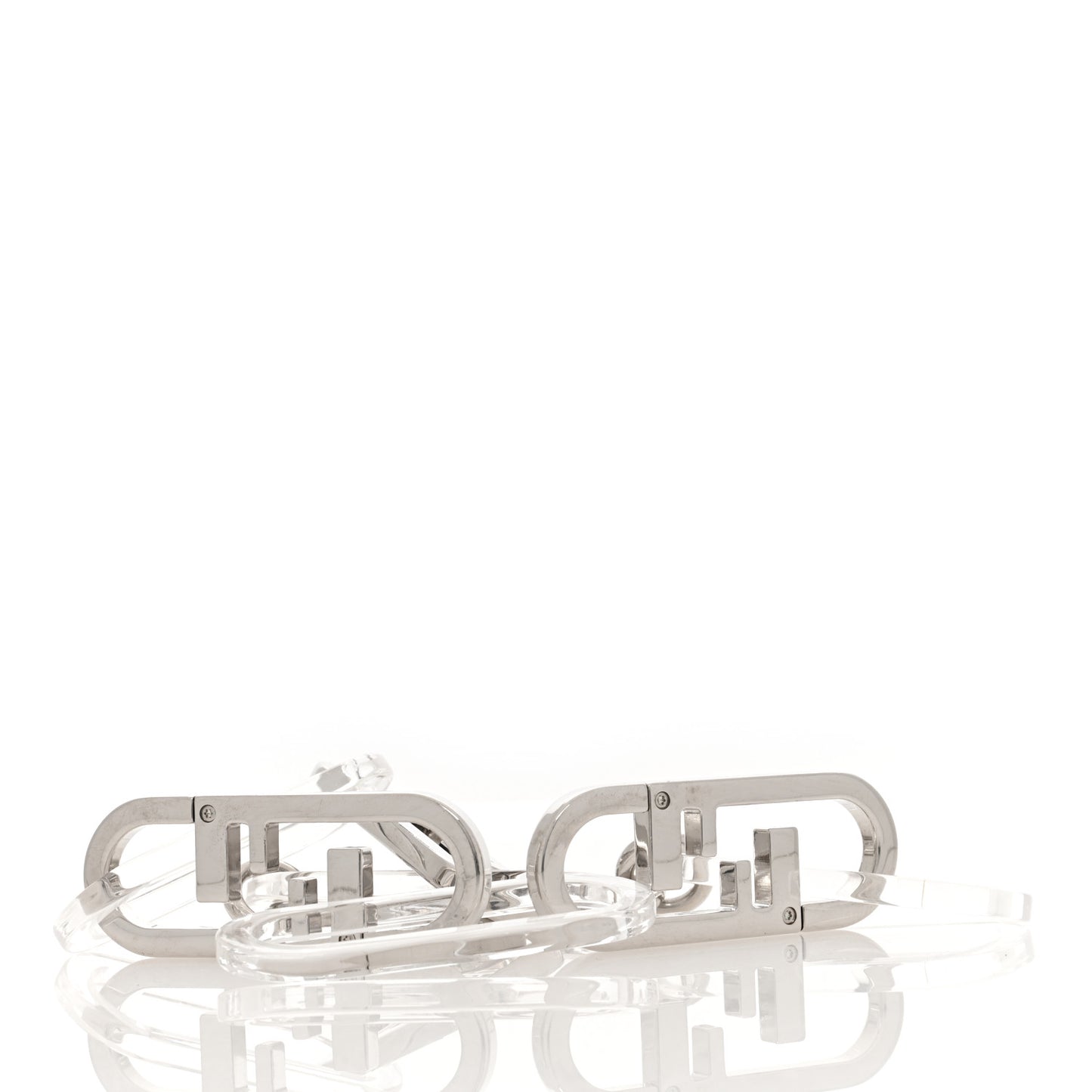 Metal Plexiglass O'Lock Strap You Silver