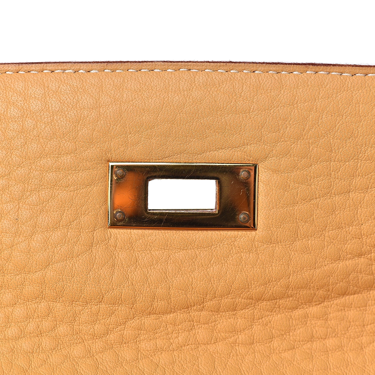 Hermes Taurillon Clemence Kelly Retourne 32 Sable 23 of 34