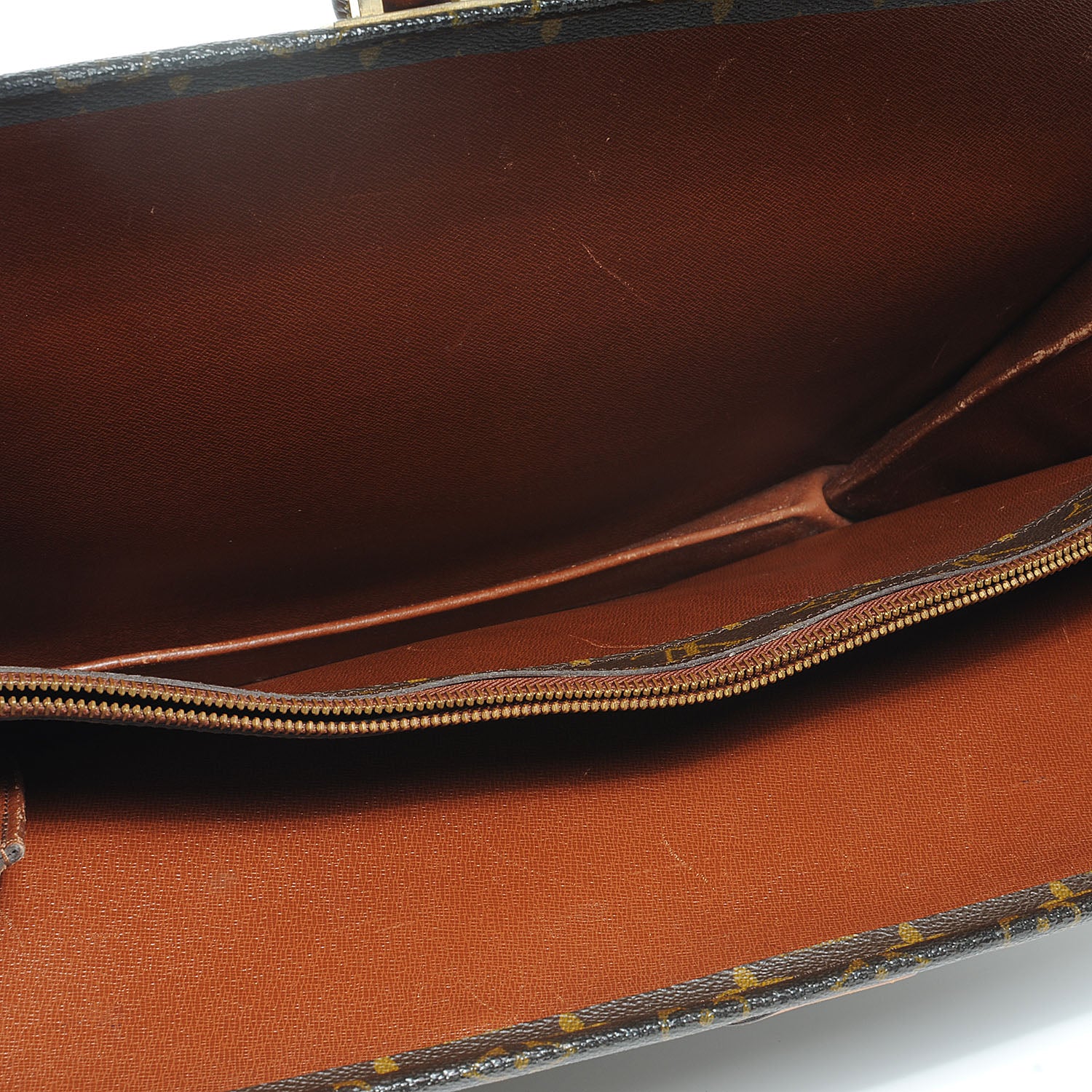 Louis Vuitton Monogram Serviette Fermoir Briefcase 7 of 14