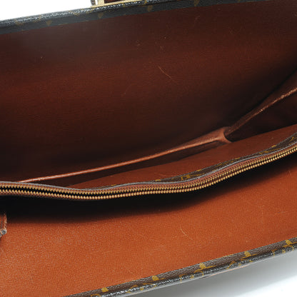 Louis Vuitton Monogram Serviette Fermoir Briefcase 7 of 14