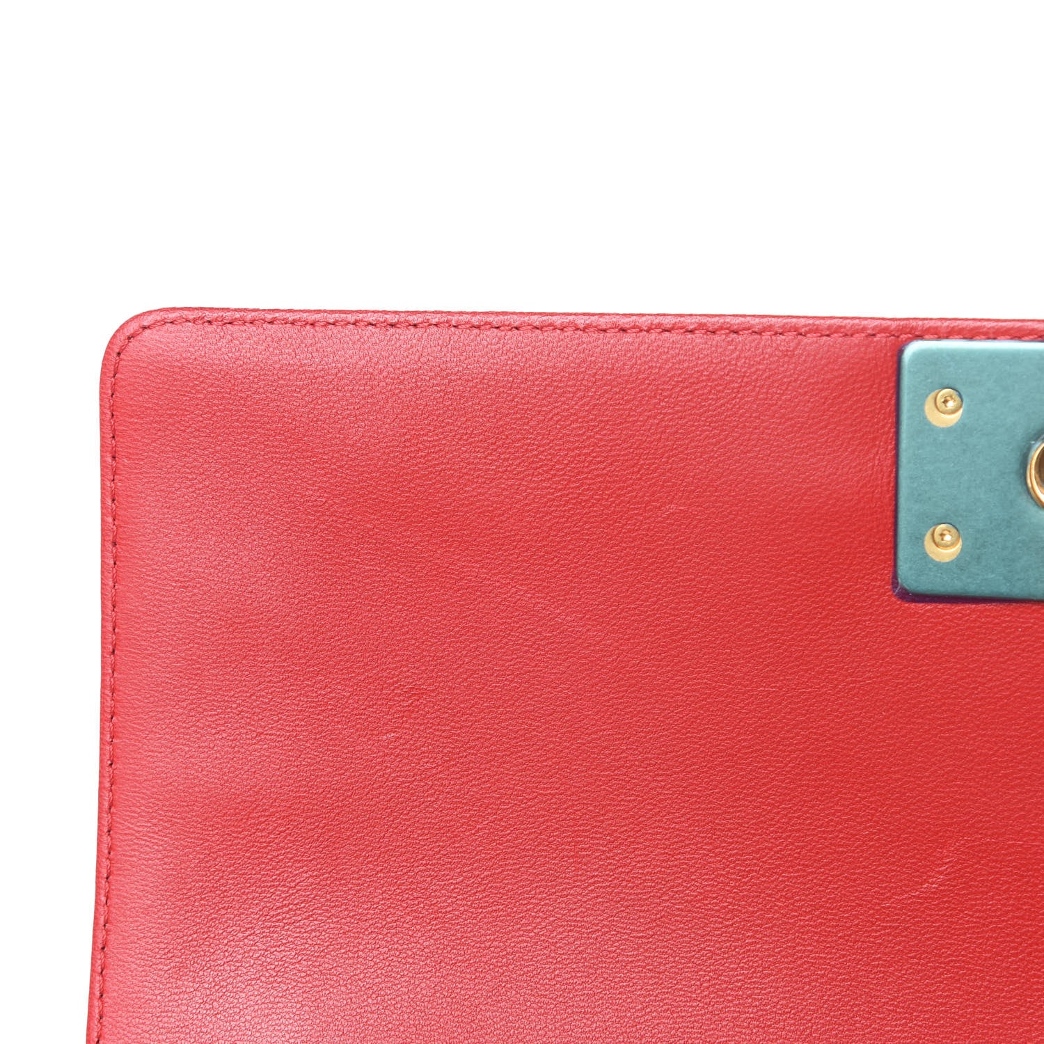 Chanel Lambskin Quilted New Medium Boy Flap Red 16 of 17