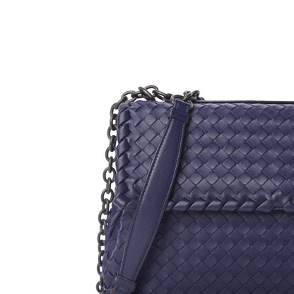 Bottega Veneta Nappa Intrecciato Large Olimpia Bag Atlantic 8 of 8