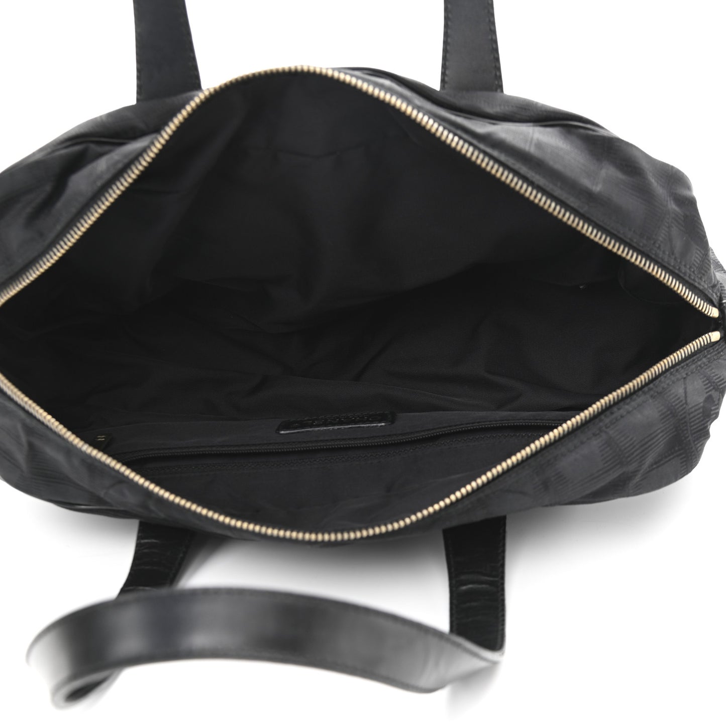 Nylon Travel Bowler Black