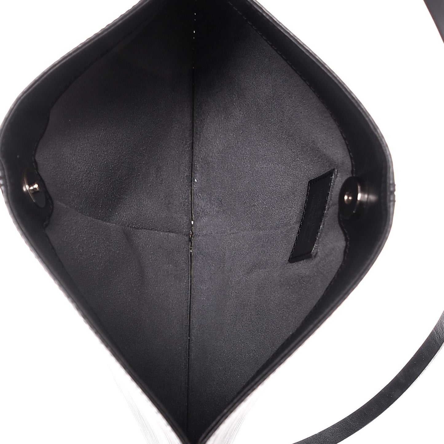 Epi Demi Lune Pochette Black