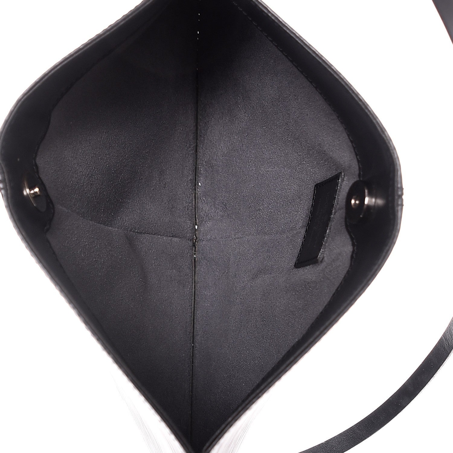 Louis Vuitton Epi Demi Lune Pochette Black 5 of 7
