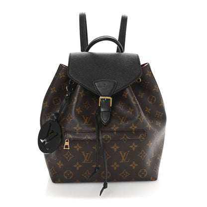 Louis Vuitton Monogram Montsouris PM Black 1 of 9