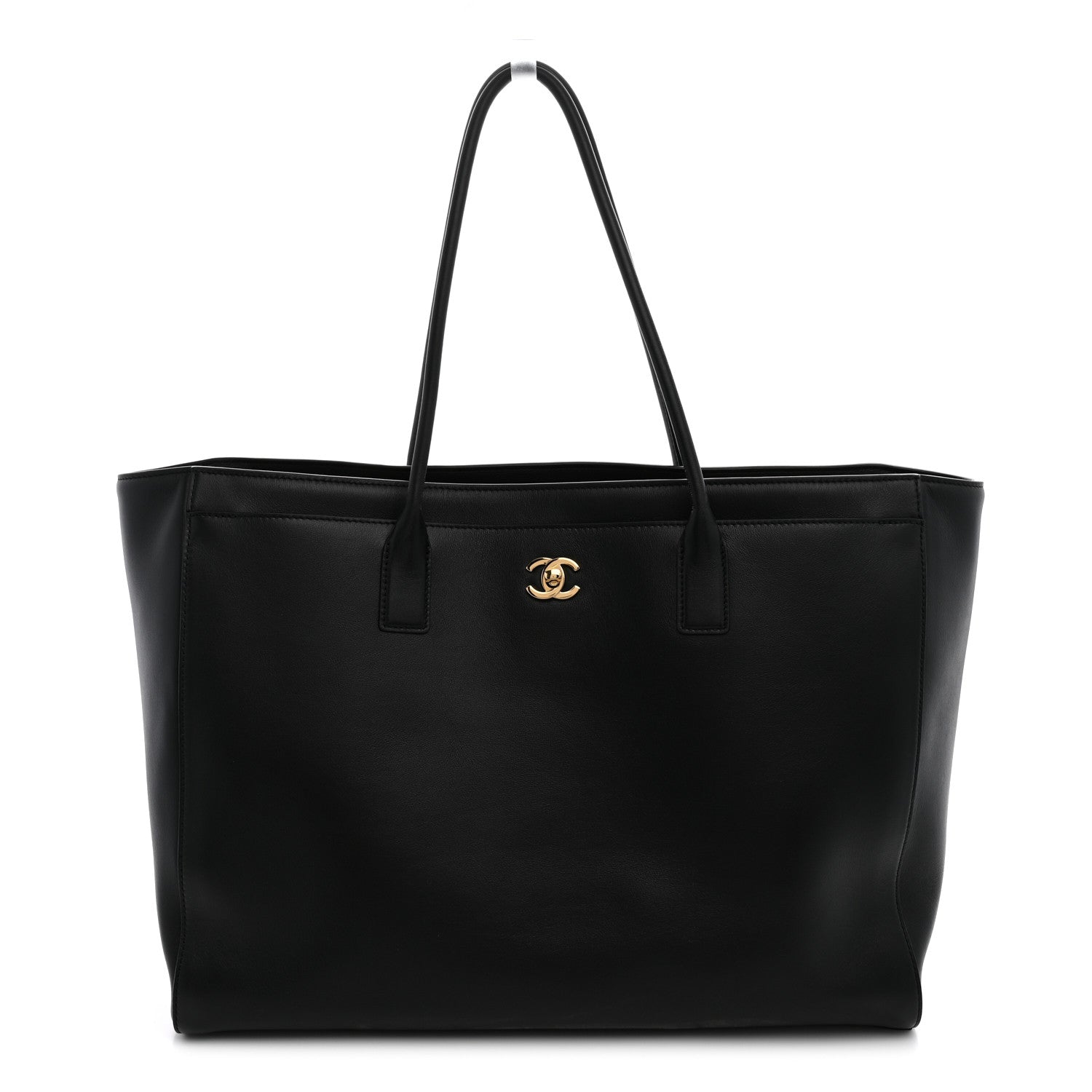 Chanel Calfskin Archetype Large Shopping Tote Black 1 of 10