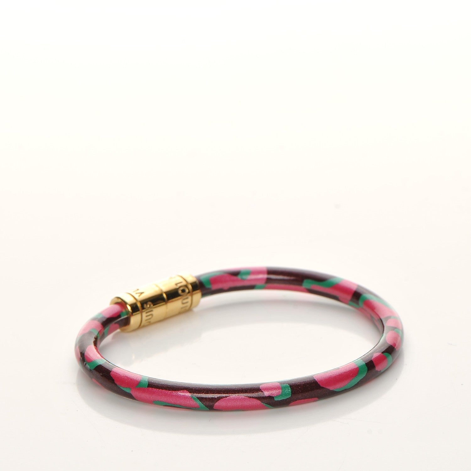 Louis Vuitton Stephen Sprouse Keep It Bracelet 17 Rouge Fauviste 3 of 5
