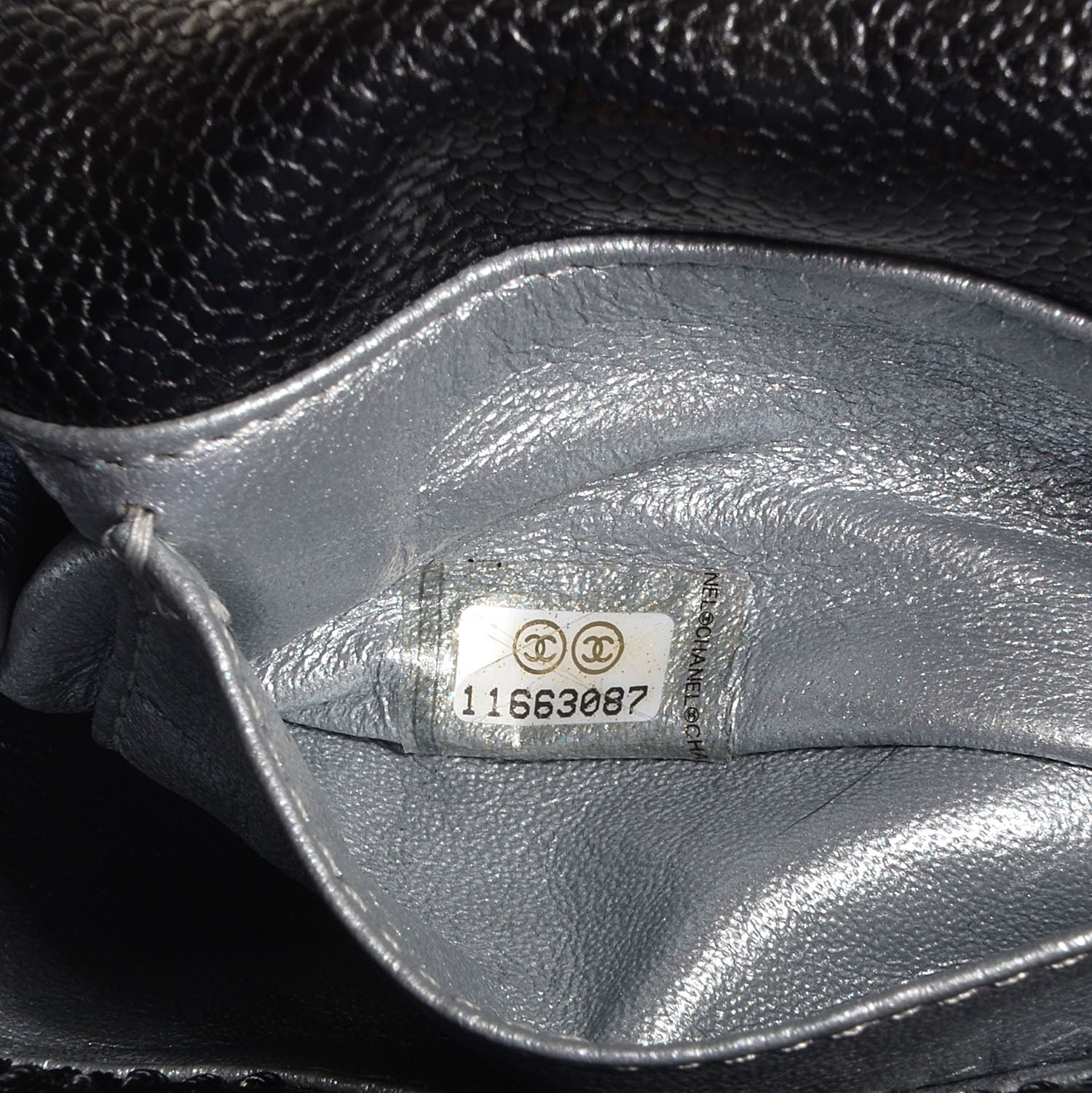 Chanel Glazed Caviar Mini Modern Chain Flap Black 5 of 7