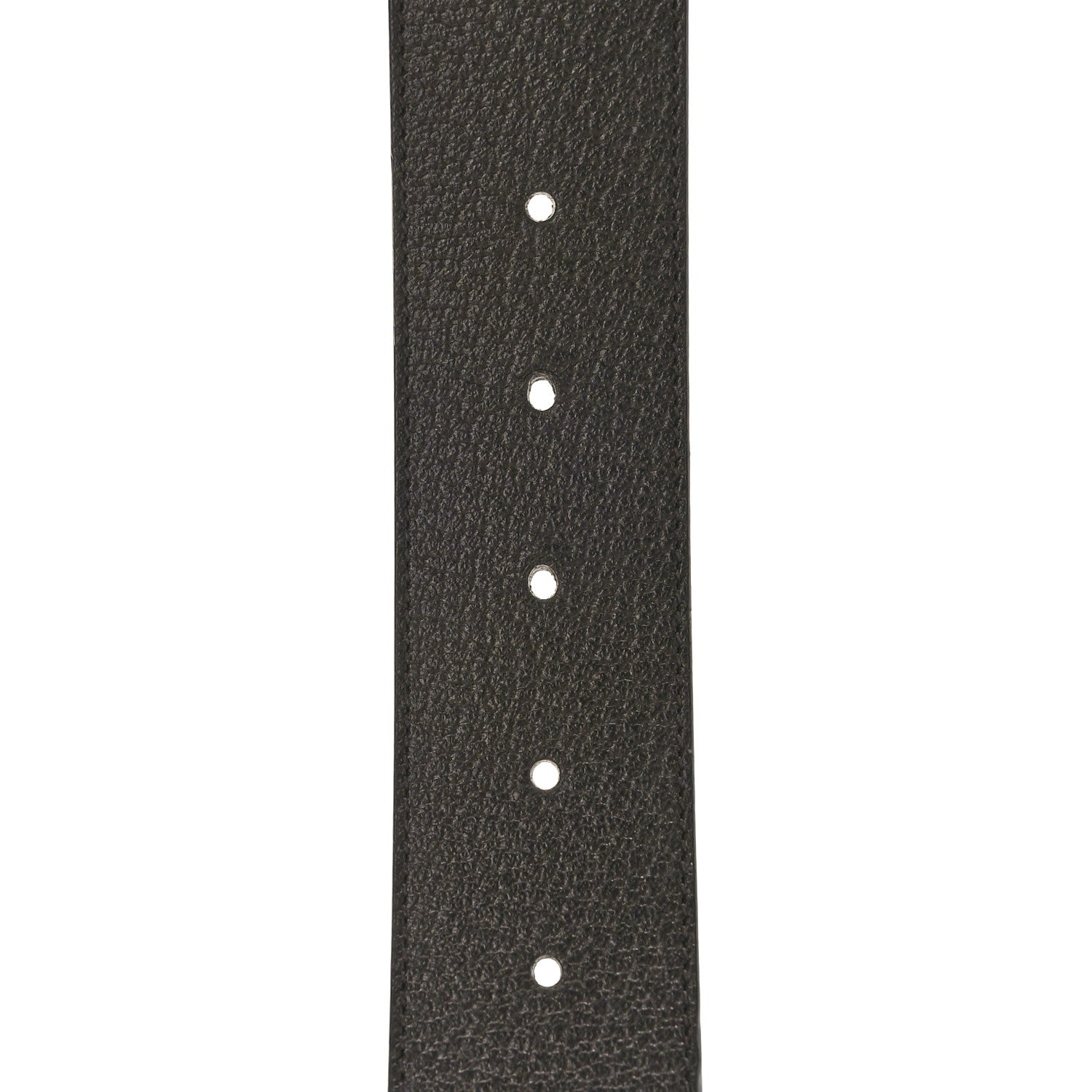 Gucci Textured Dollar Calfskin Double G 40mm Belt 95 38 Dark Cocoa 6 of 6
