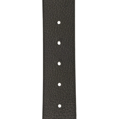 Gucci Textured Dollar Calfskin Double G 40mm Belt 95 38 Dark Cocoa 6 of 6