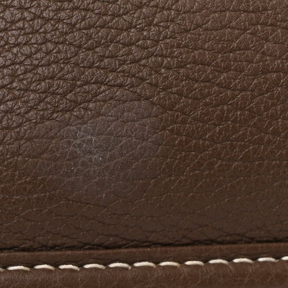 Hermes Taurillon Clemence Evelyne III PM Etoupe 11 of 15