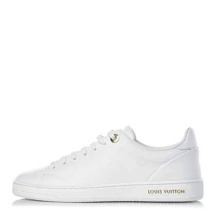 Louis Vuitton Calfskin Frontrow Sneakers 37.5 White 1 of 8