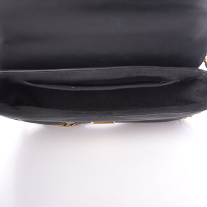 Louis Vuitton Calfskin Love Lock New Wave Chain MM Black 6 of 14