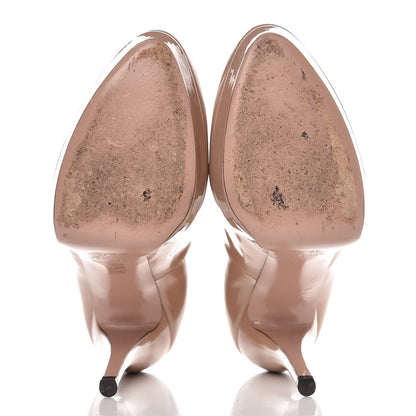Gucci Vernice Lisbeth Platform Pumps 42 Nude 5 of 13