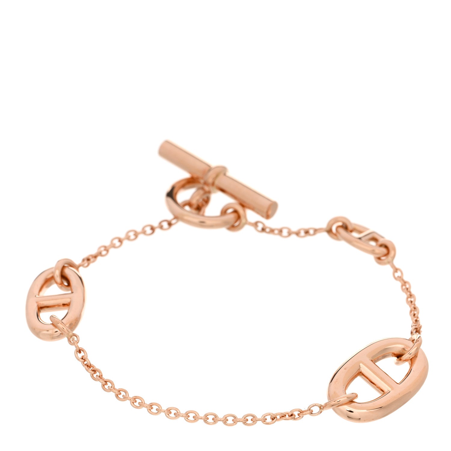 Hermes 18K Rose Gold PM Farandole Bracelet SH 1 of 4
