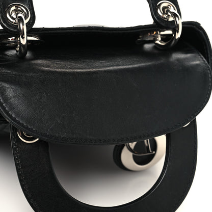 Christian Dior Lambskin Cannage Mini Lady Dior Black 11 of 12