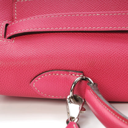 Hermes Epsom Candy Kelly Retourne 35 Rose Tyrien Rubis 30 of 31