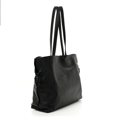 Loewe Calfskin Flamenco Knot XL Shoulder Bag Black 2 of 12