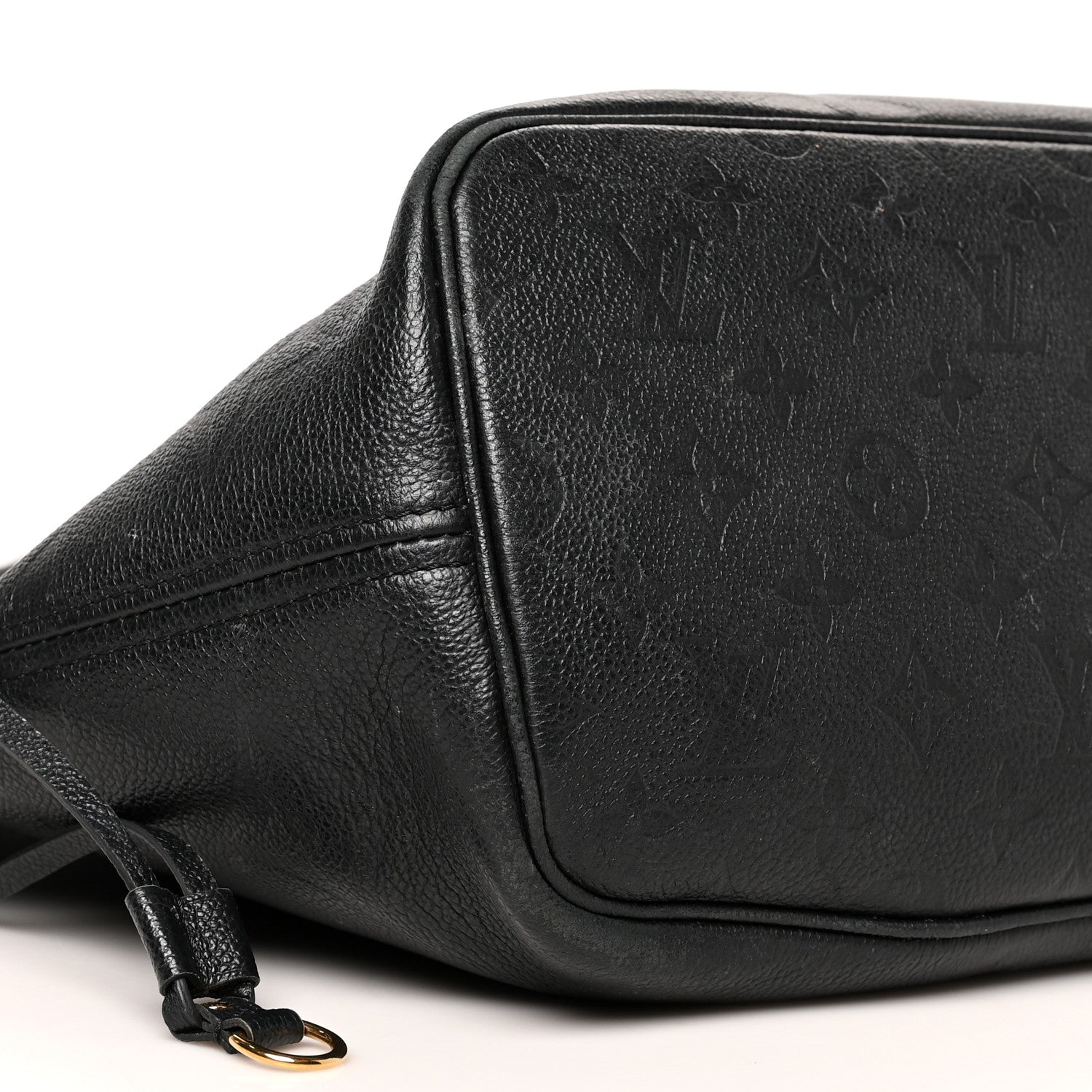Louis Vuitton Empreinte Monogram Giant Neverfull MM Black 8 of 10