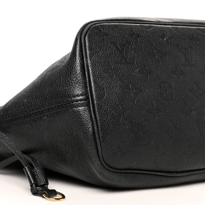 Louis Vuitton Empreinte Monogram Giant Neverfull MM Black 8 of 10