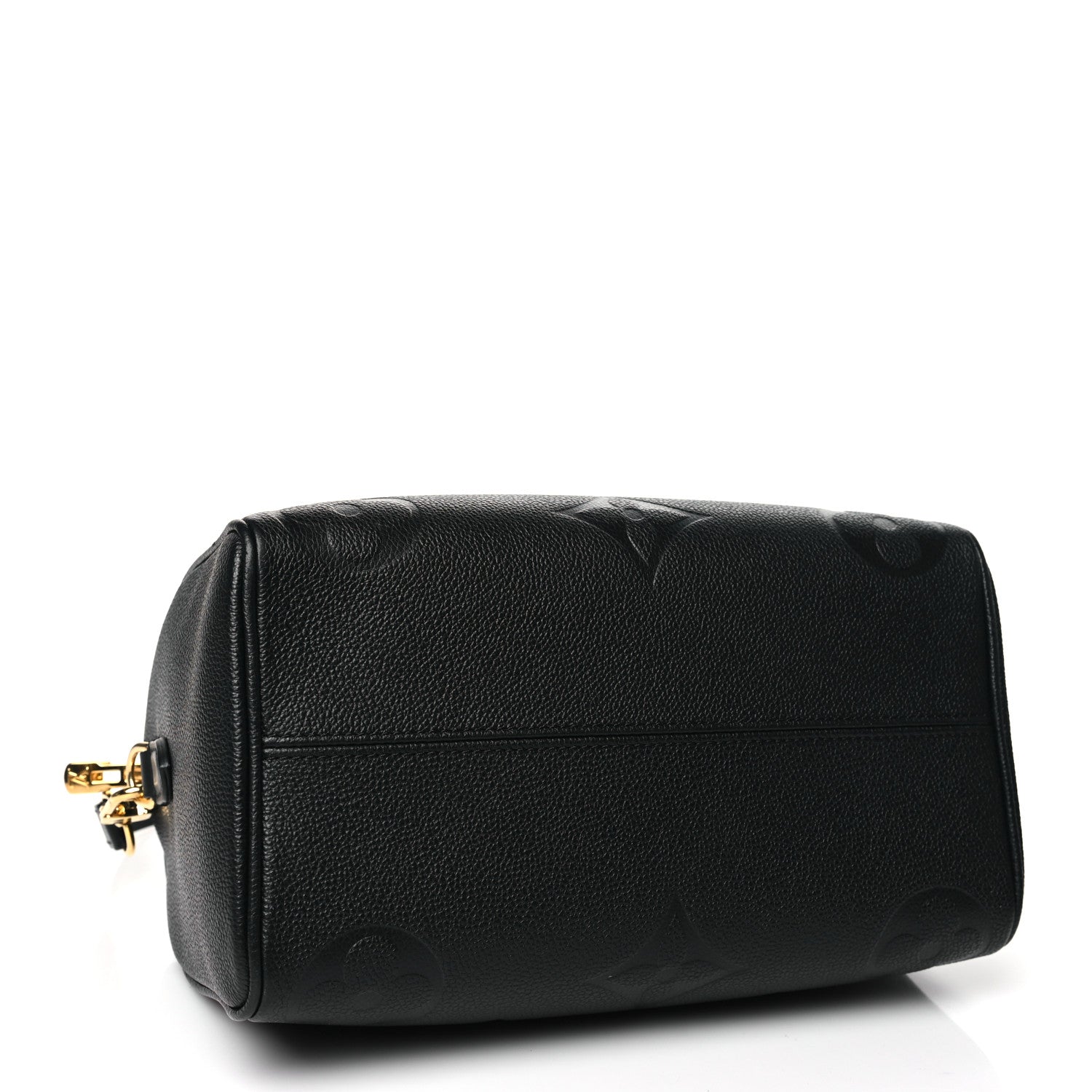 Louis Vuitton Empreinte Monogram Giant Speedy Bandouliere 25 Black 4 of 9