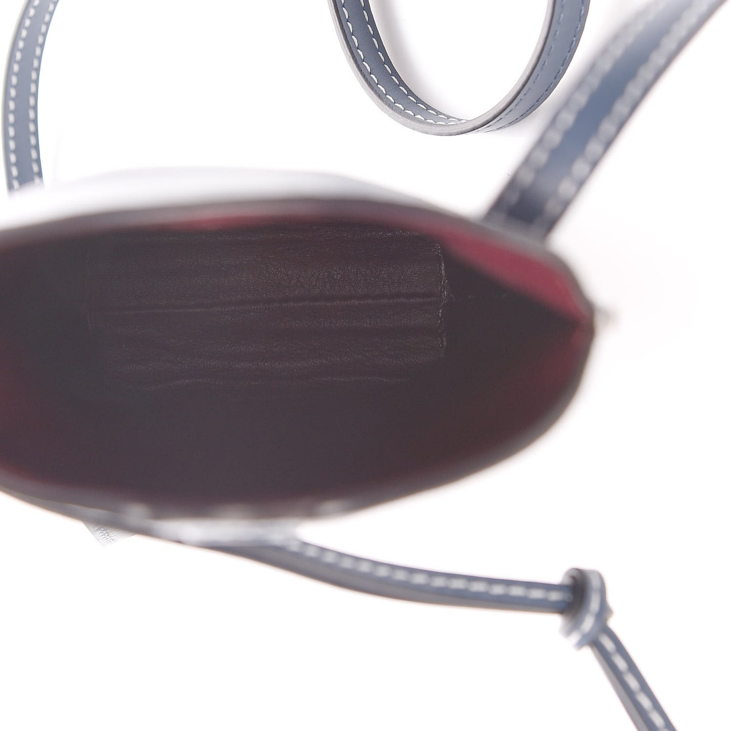 Smooth Calfskin Gate Pocket Steel Blue