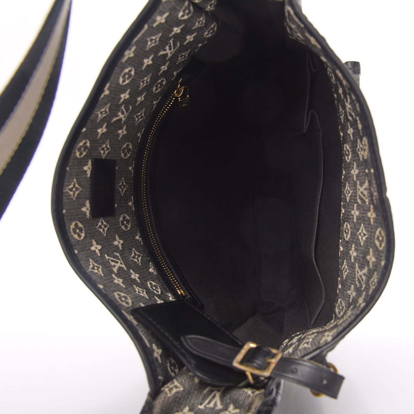 Mini Monogram Besace Mary Kate Black