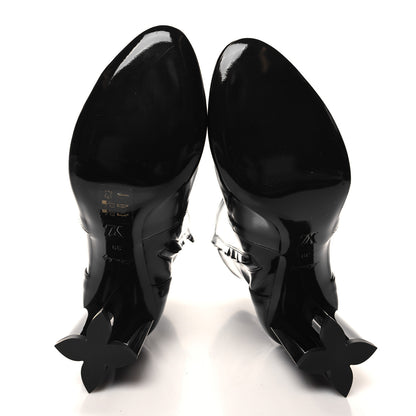 Louis Vuitton Patent Silhouette Ankle Boots 39 Black 5 of 8