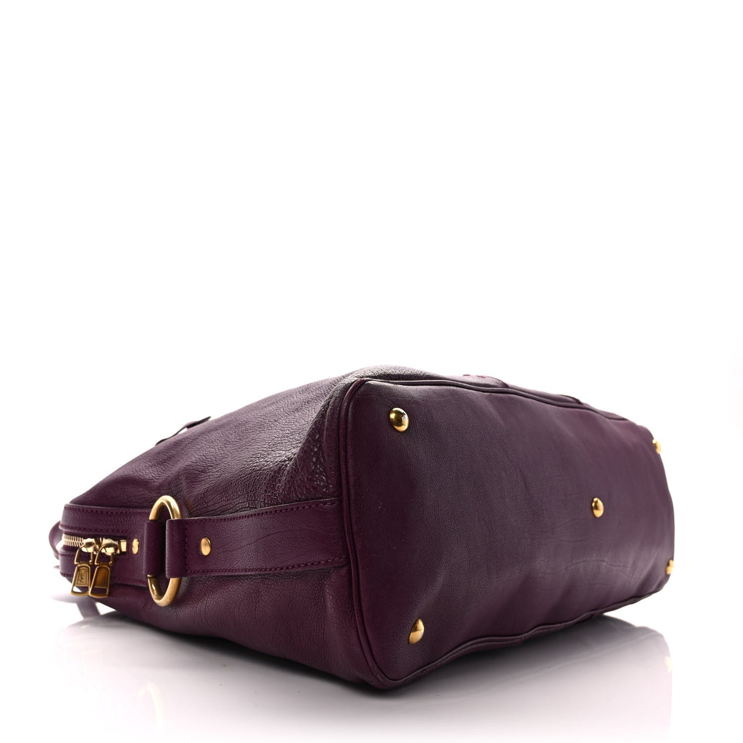 Calfskin Oversized Muse Purple