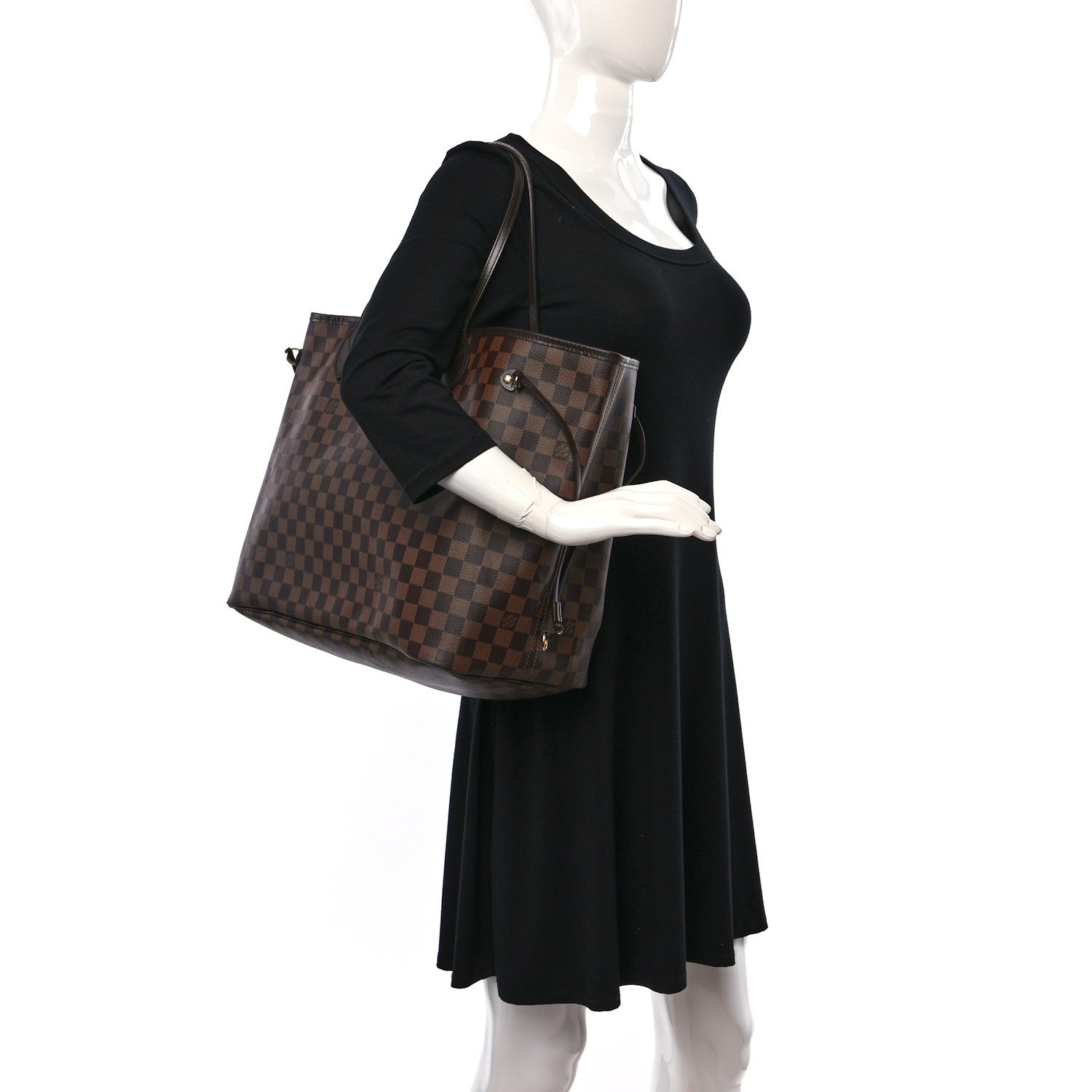 Louis Vuitton Damier Ebene Neo Neverfull GM 2 of 10