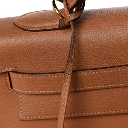Hermes Epsom Kelly Sellier 32 Camel Tabac 20 of 23
