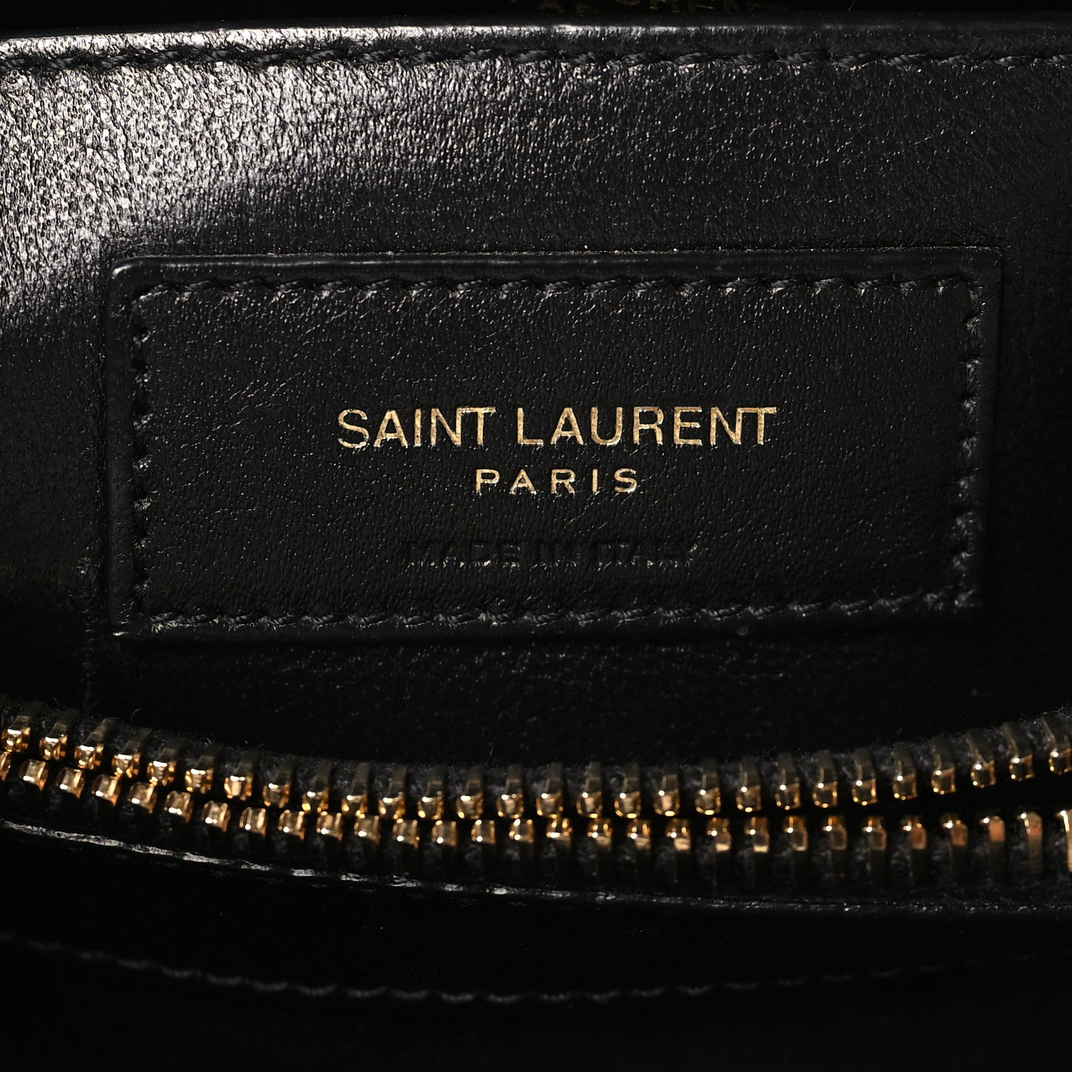 Saint Laurent Calfskin Y Quilted Monogram Small Loulou Chain Satchel Black 6 of 9
