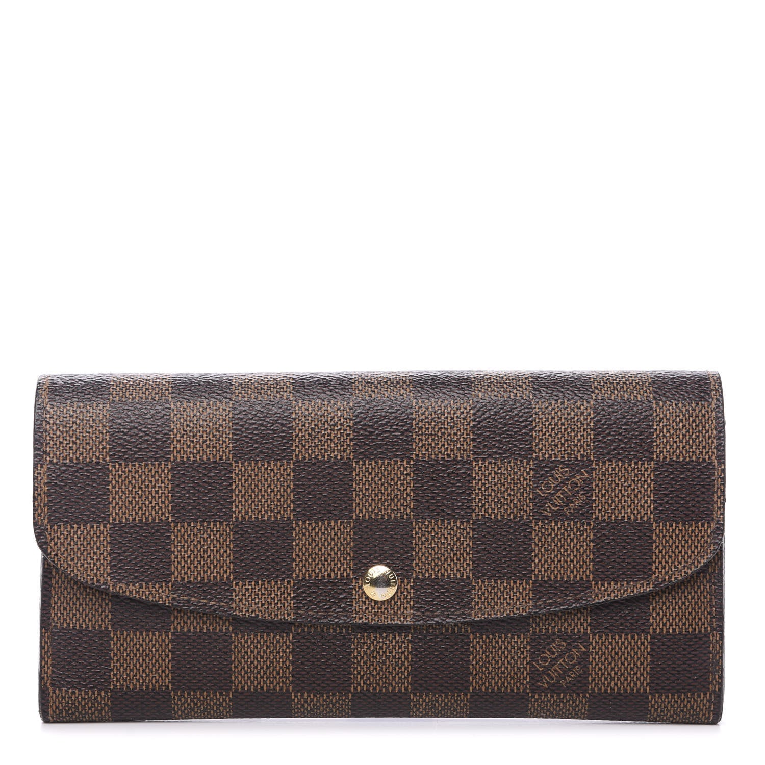 Louis Vuitton Damier Ebene Emilie Wallet 1 of 7