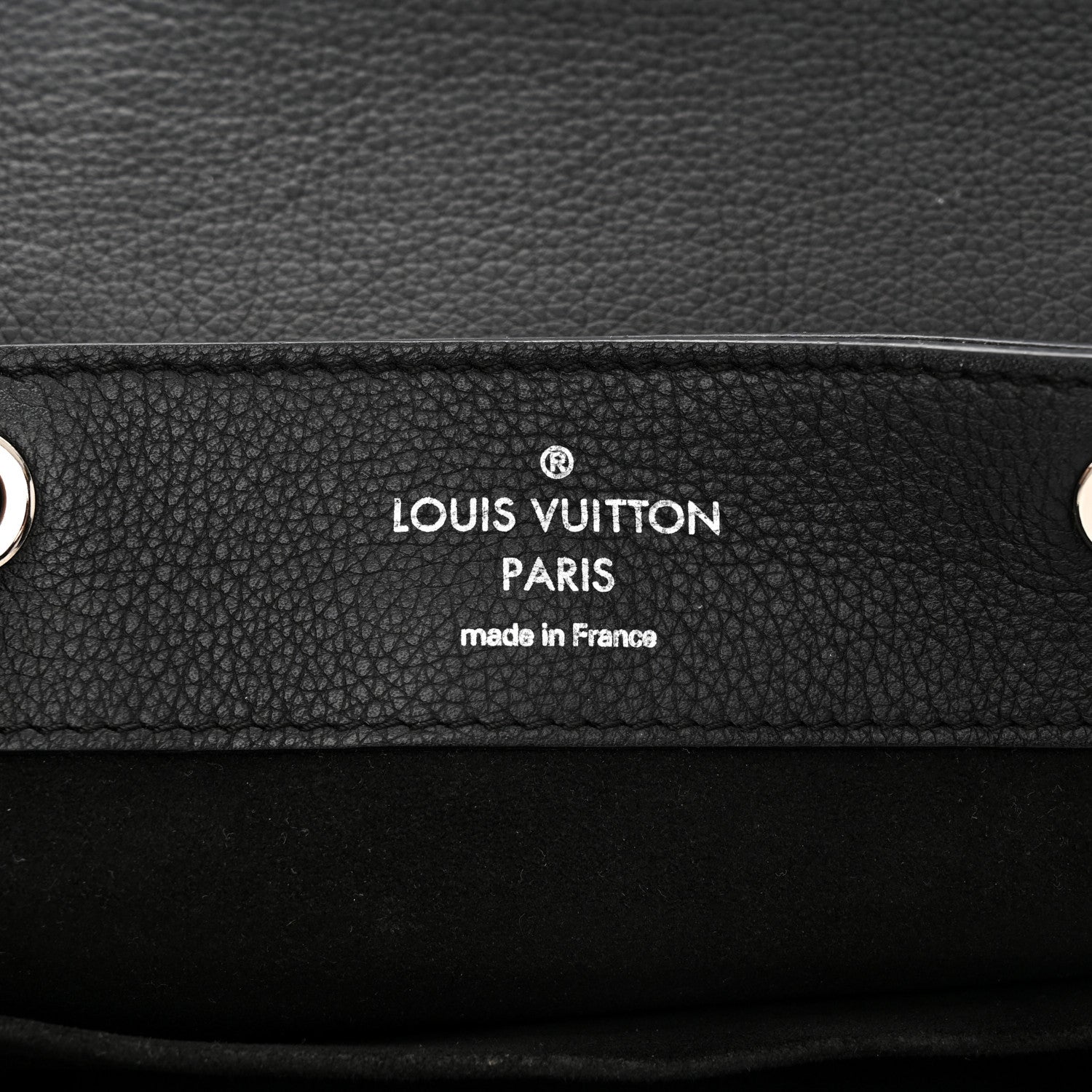 Louis Vuitton Calfskin Lockme Backpack Black 6 of 12