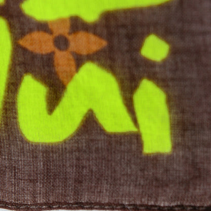 Louis Vuitton Cotton Graffiti Bandana Green 4 of 4